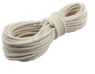 una cuerda blanca